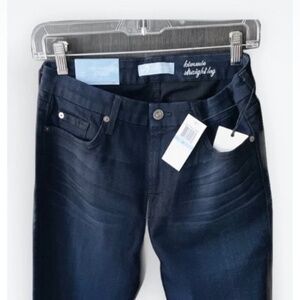 NWT 7 for all Mankind Kimmie b(air) Straight Leg Jeans Size 31